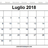 Programma Attività Luglio 2018