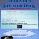 Dalla Terra all’Universo – Incontri formativi di Astronomia