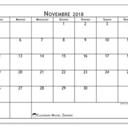 Programma Attività Novembre 2018