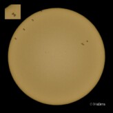 9 Settembre: Passaggio ISS davanti al sole